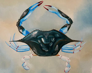 Blue Crab Print